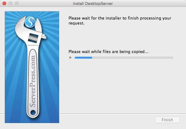 DesktopServer Installation Step 5