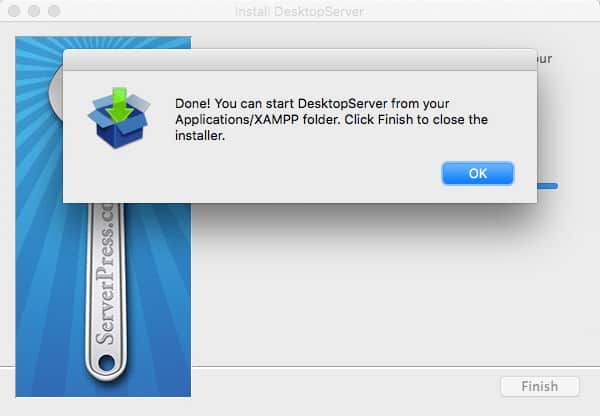 DesktopServer Installation Step 6