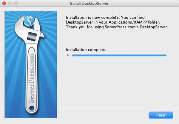 DesktopServer Installation Step 7