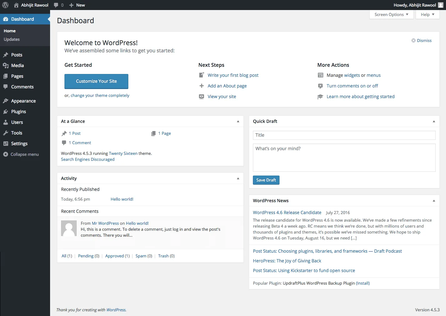 Admin Panel