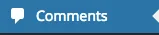 Comments Menu Item