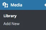 Media Menu
