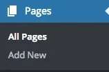 Pages Menu