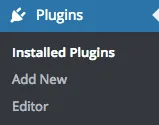 Plugins Menu