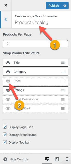 Disable WooCommerce Shop Category Price