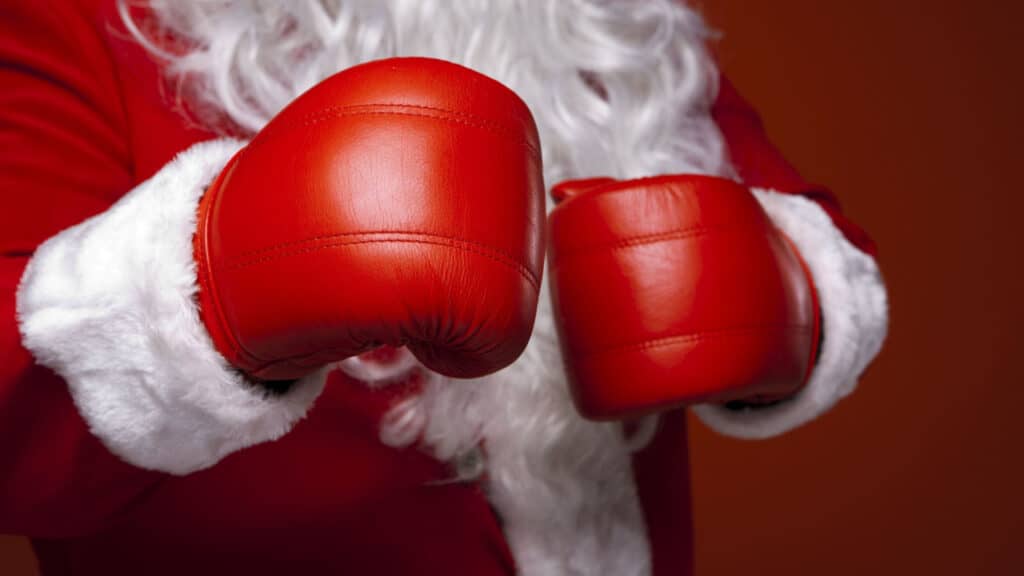Image of a man with boxing gloves