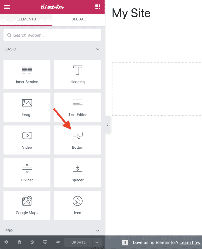 How To Link A Button Or A Page To Another Page In Elementor 