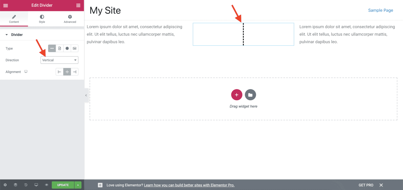How To Add Vertical Divider In Elementor? (A Super Simple Way)